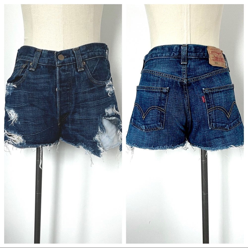 Levi’s vintage 501 shorts sz 26 tag 29 (g907)